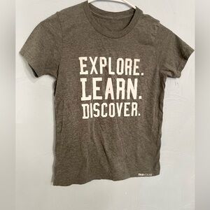 **3 for 10** Boy’s Size 10/12 Gray SS Graphic Tee